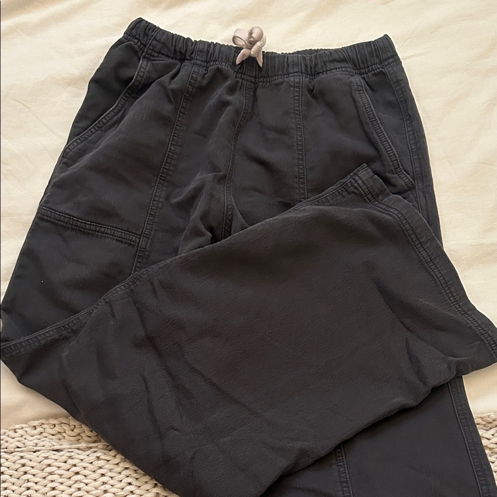 Aerie Dark Gray Cargo Pants